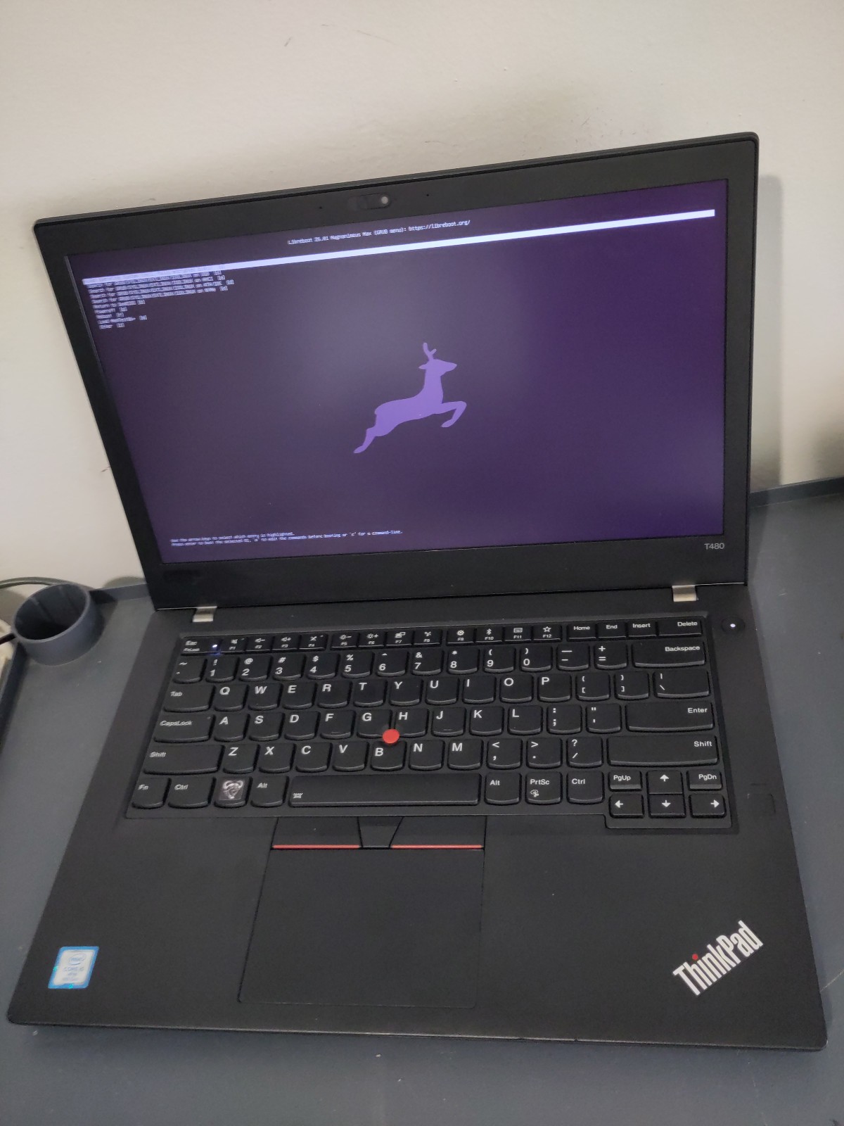 Libreboot ThinkPad T480 | i5-8350U | 8 GB RAM | 256 GB SSD