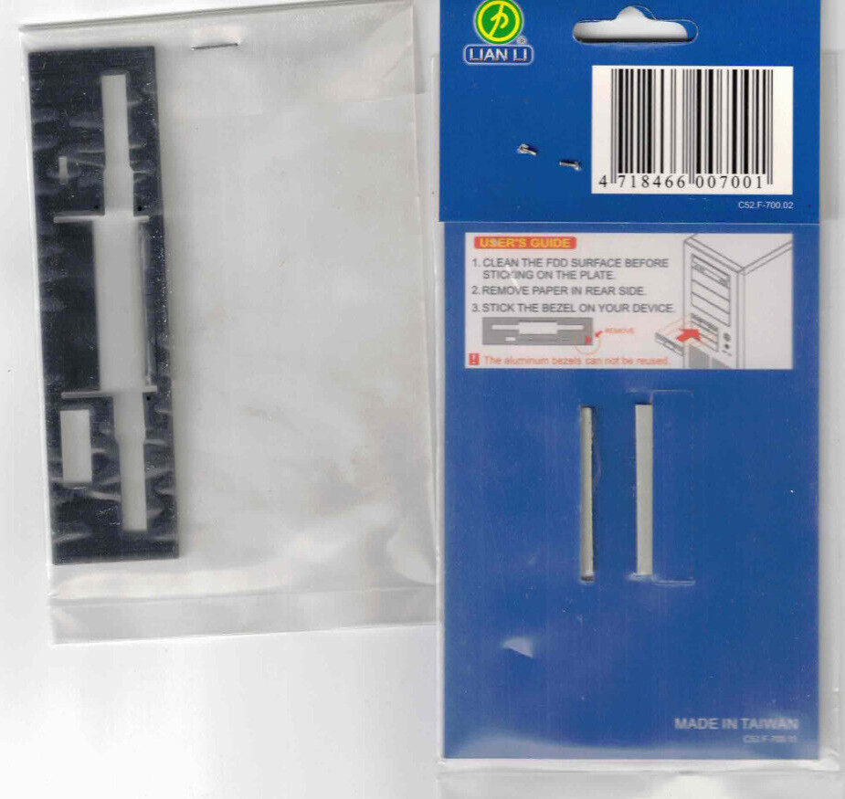 Lian-Li F7 Aluminum Floppy Drive Face Plate/Bezel