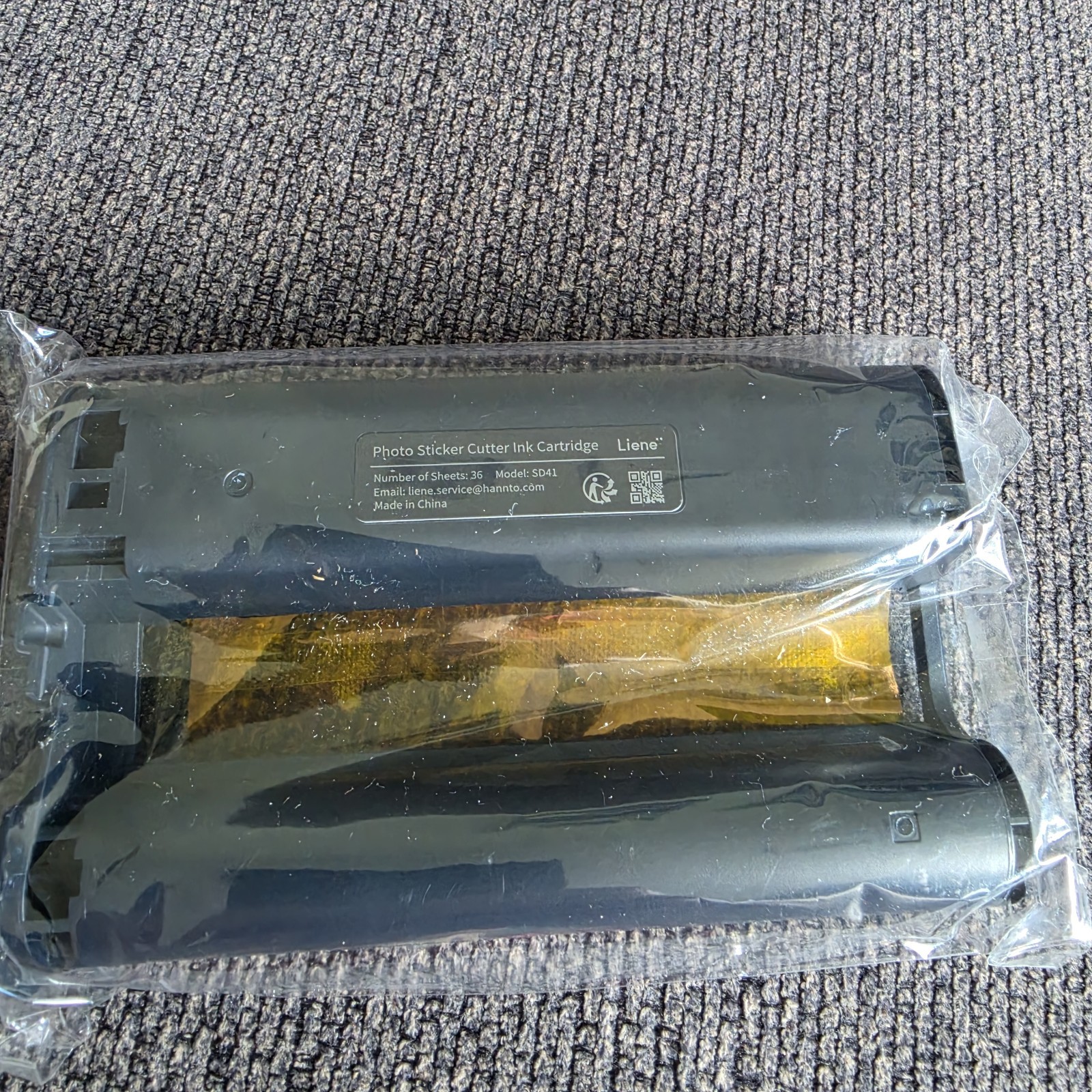 Liene 36 Count Photo Sticker Cutter Ink Cartridge Model SD41 Sealed for PixCut