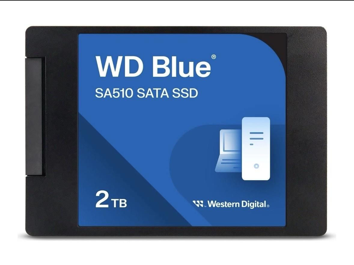 Western Digital WD Blue SA510 2TB SATA 2.5 Inch SSD Internal Solid State Drive