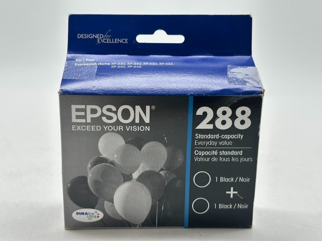 Epson 288 Black Ink Cartridge Dual Pack