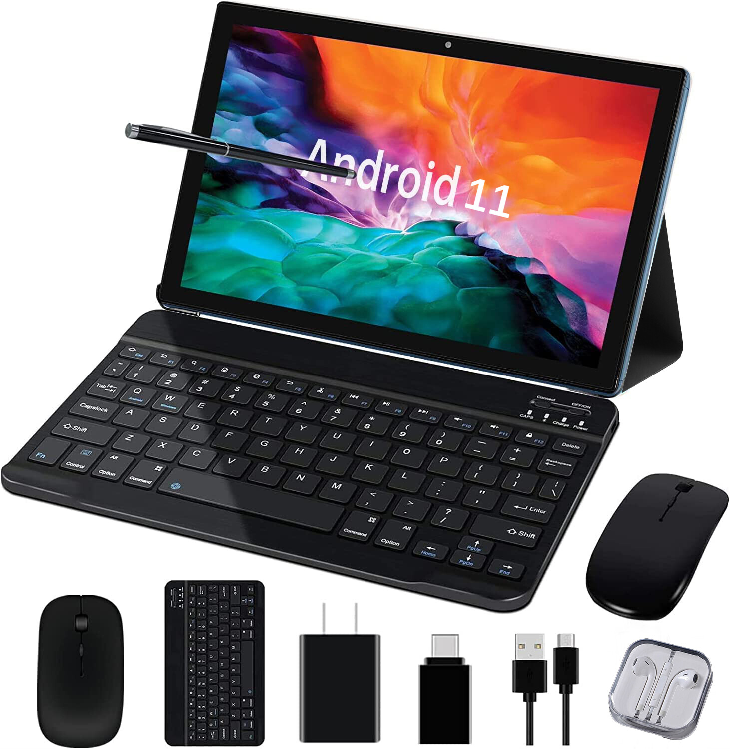 11 Inch Phone Call Android 11 4G Phablet Ten Core 1920×1200 IPS 8GB RAM 256GB