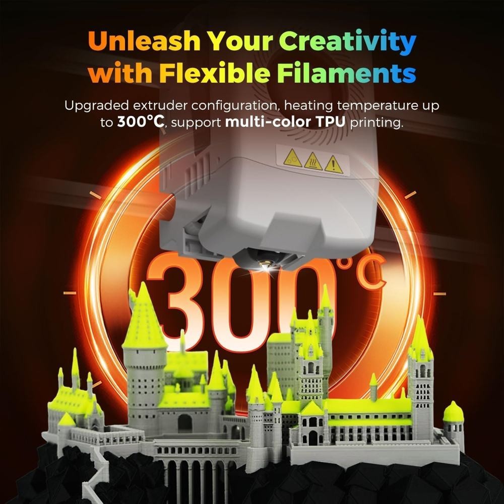 FLASHFORGE 3D Printer Adventurer 5X Core XY High Speed Printing Multi-Color AD5X