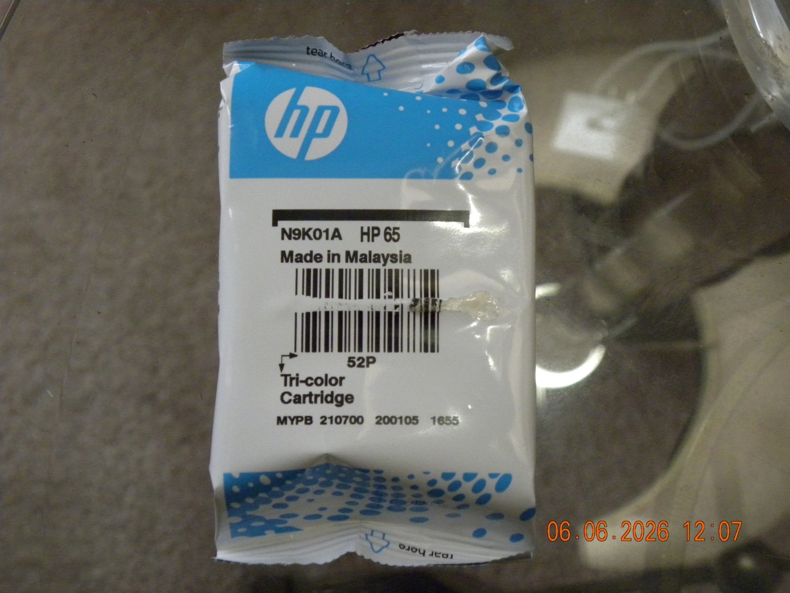 Genuine Genuine HP #65 Color Ink DeskJet
