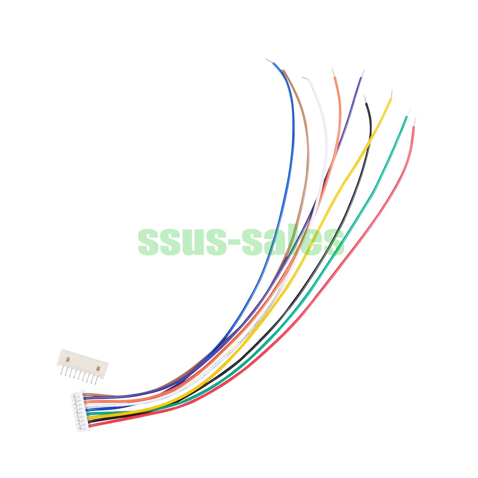 MX1.25 Electronic Cable Single-Ended 9-Pin 30CM Straight Pin Header (Unsoldered)