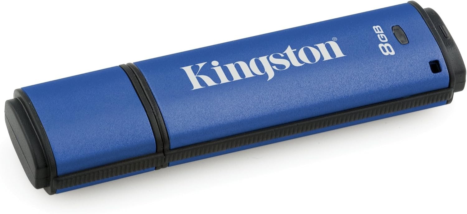 Kingston 8GB DataTraveler Vault Privacy 3.0 USB 3.0 Flash Drive DTVP308GB