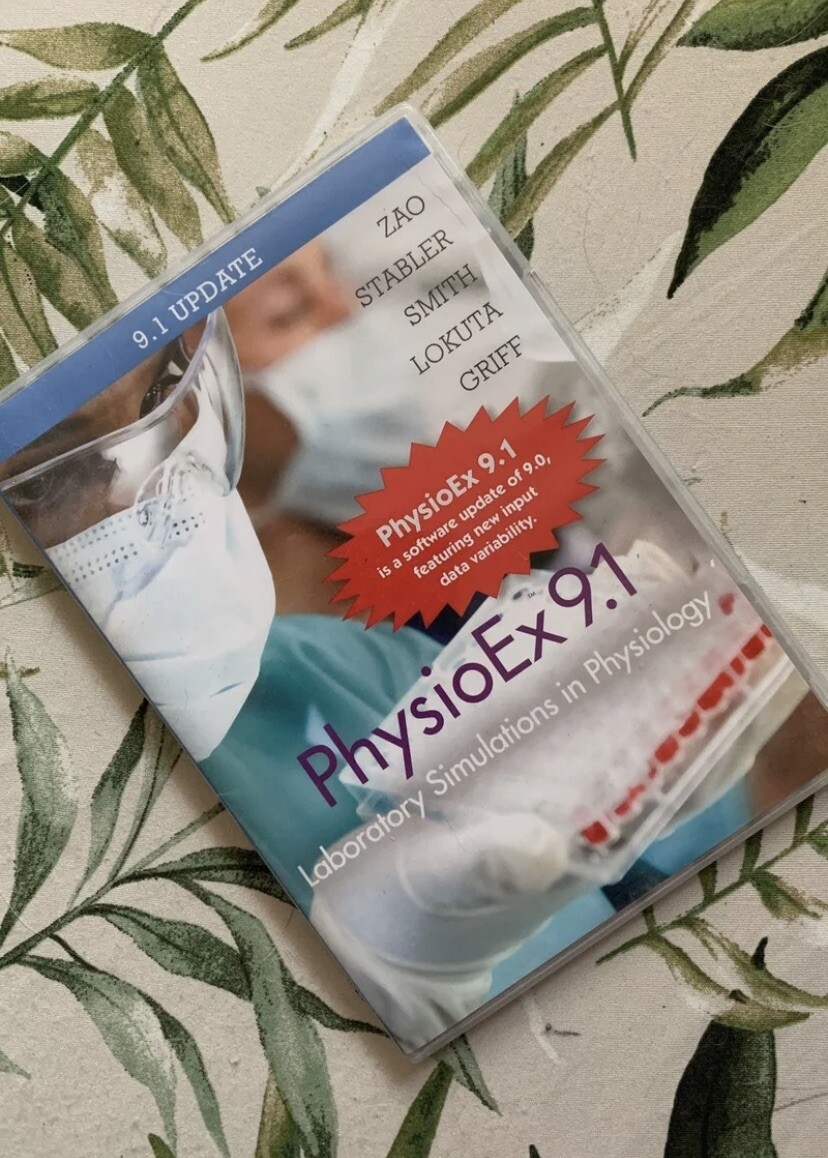 PhysioEx 9.1 Laboratory Simulations in Physiology CD-ROM 2014 Version