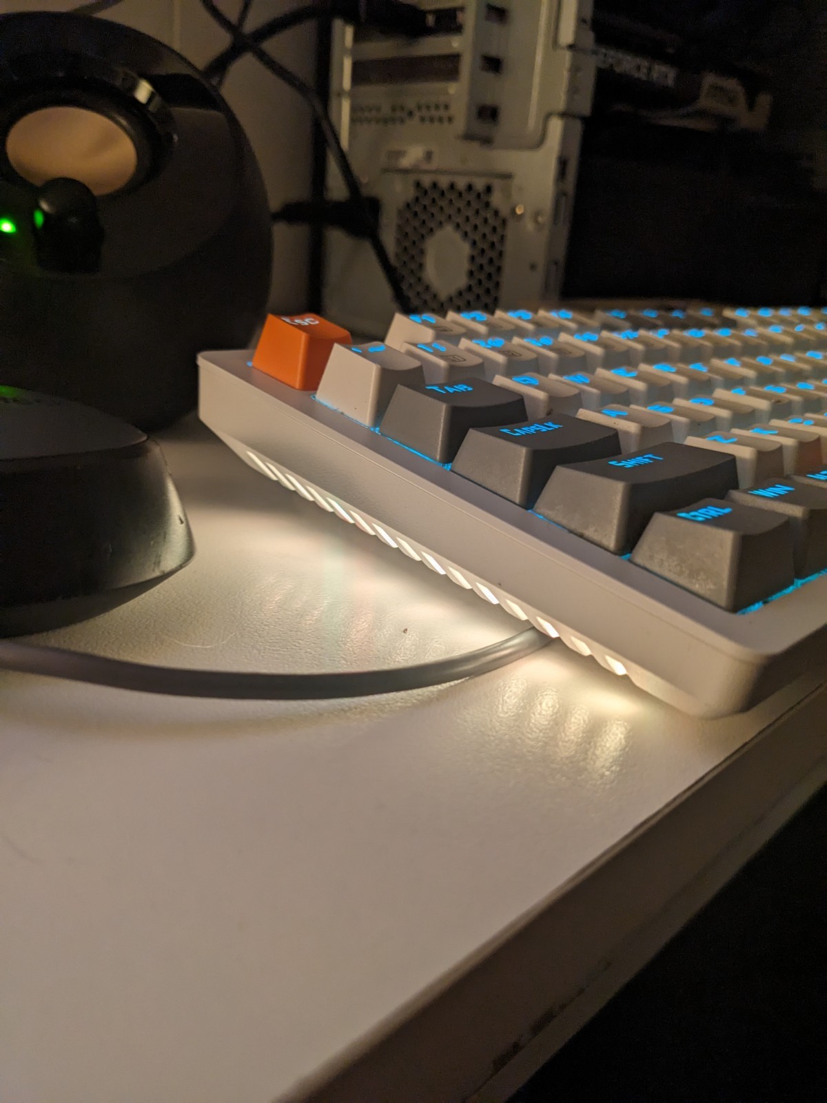 E-YOOSO Single Color Running Backlight Mech Keyboard