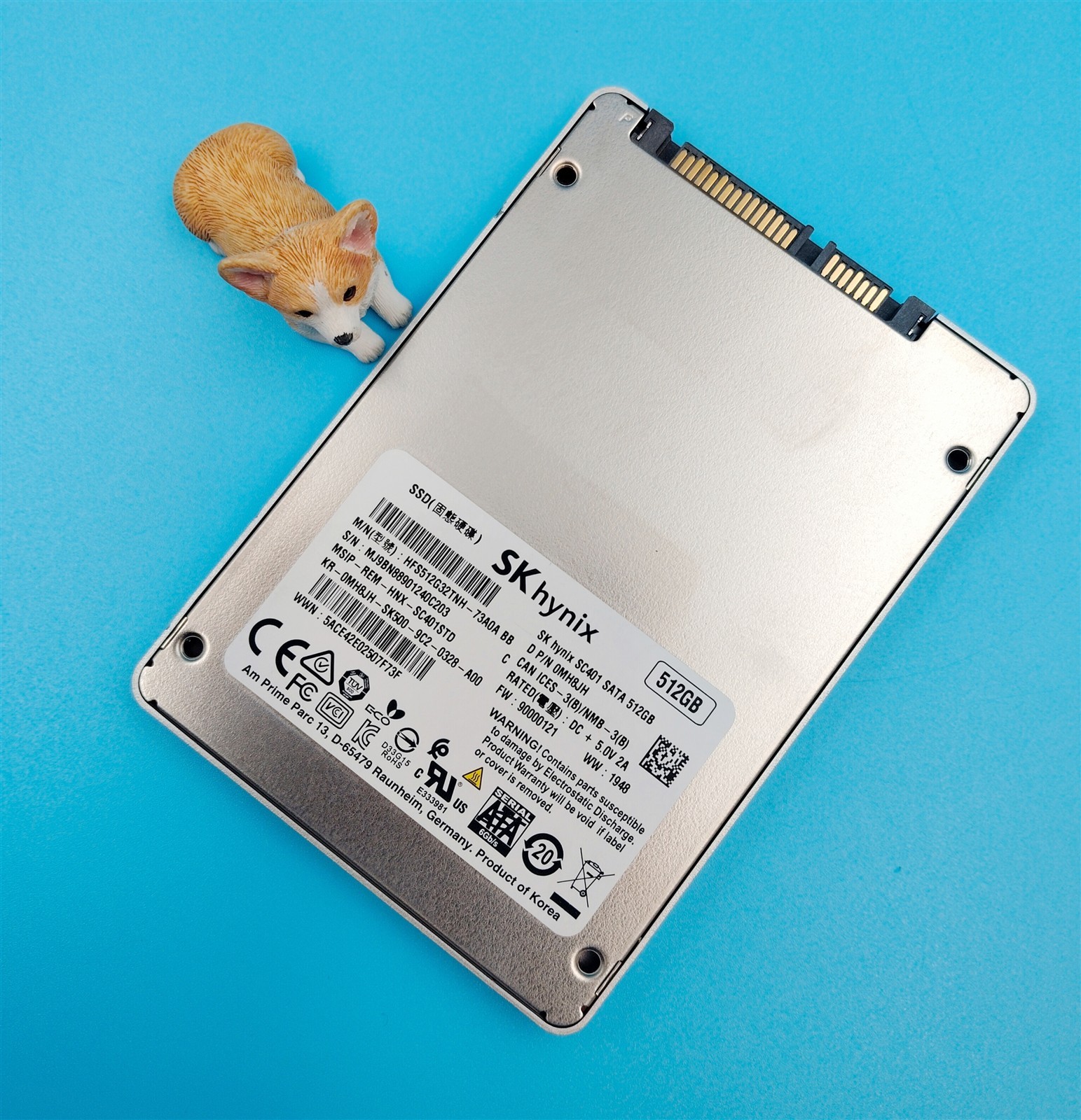 Dell 512GB SATA 6Gb/s 2.5″ Enterprise SSD Solid State Drive MH8JH 0MH8JH