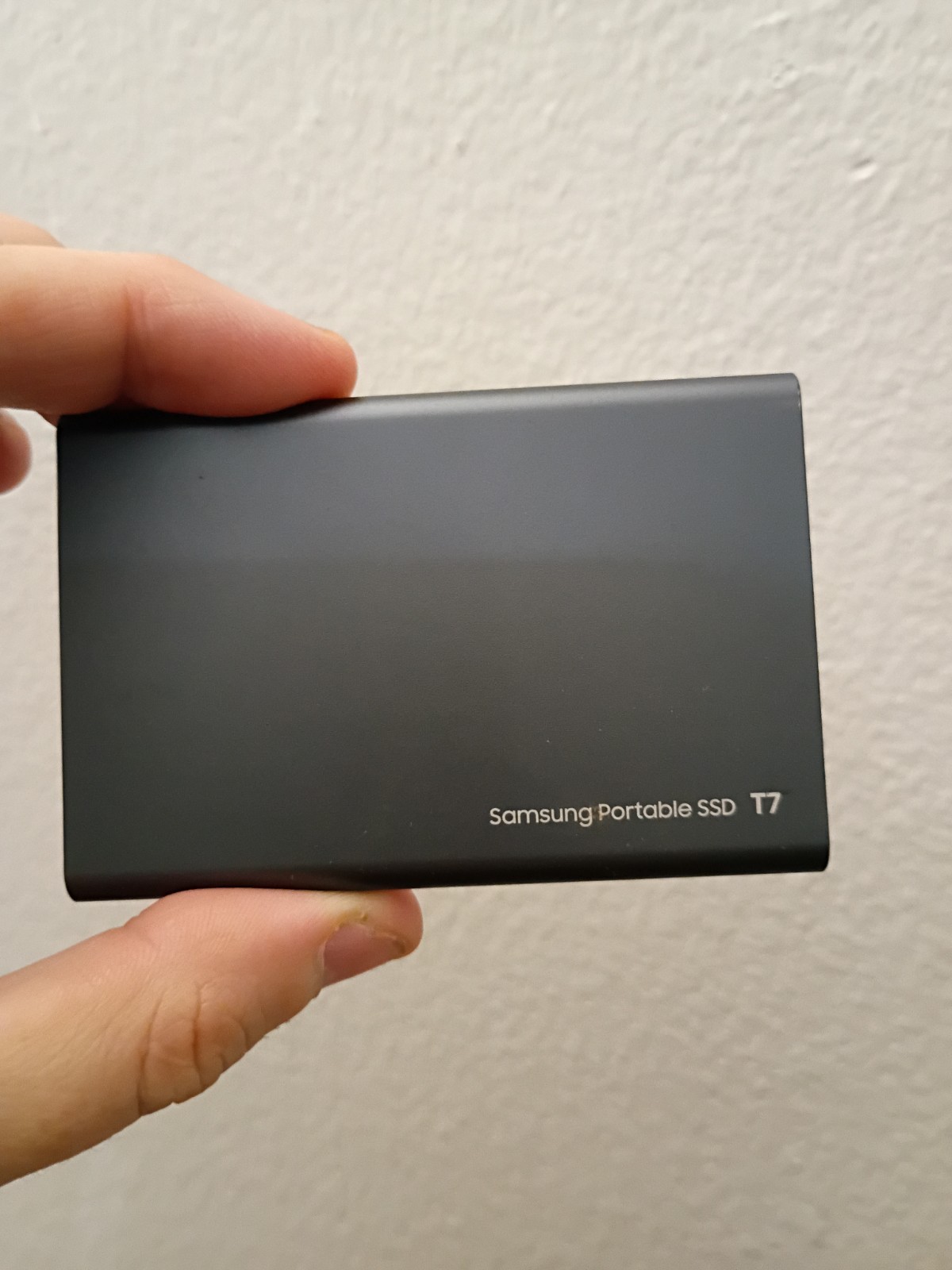 Samsung T7 2TB USB 3.2 Portable Solid State Drive – Titan Grey