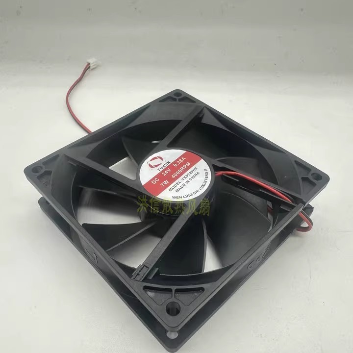 1PCS YUXUN YX9225HS DC24V 0.28A 7W 92*25MM 2-pin inverter cooling fan