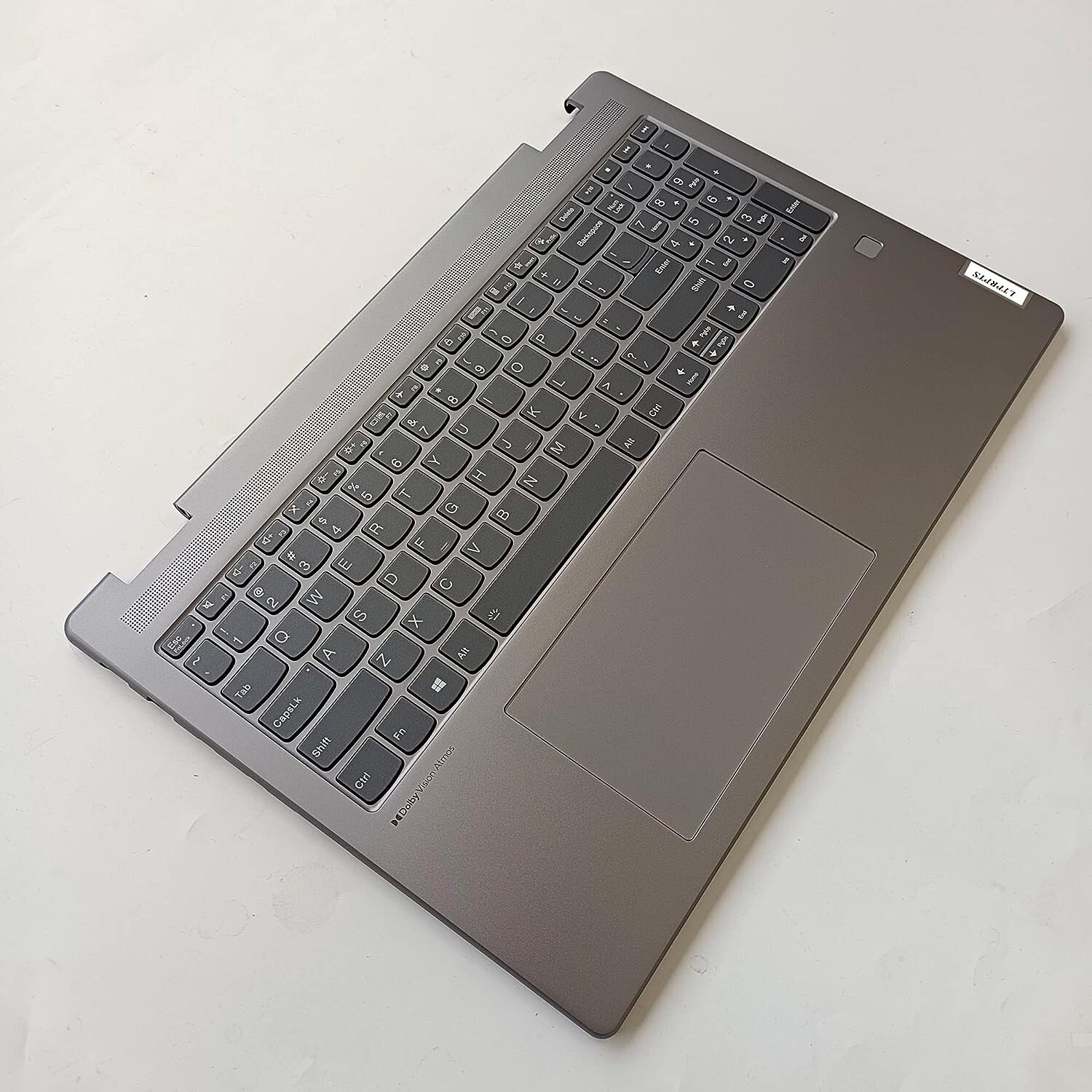 Upper Case Palmrest Backlit Keyboard Lenovo Yoga 7 16IAH7 5CB1J03930 Arctic Grey