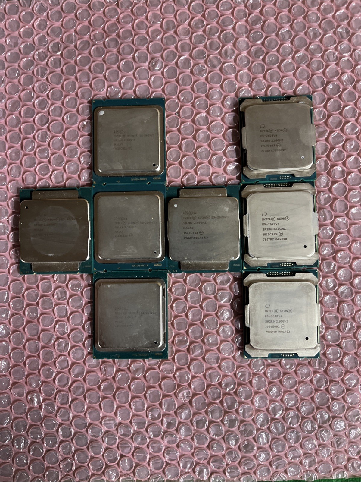 8x Intel Xeon Lot E5-16xx / E5-26xx v2-v4 -3 Server CPUs E5-1620v3,E5-2620v3/v4