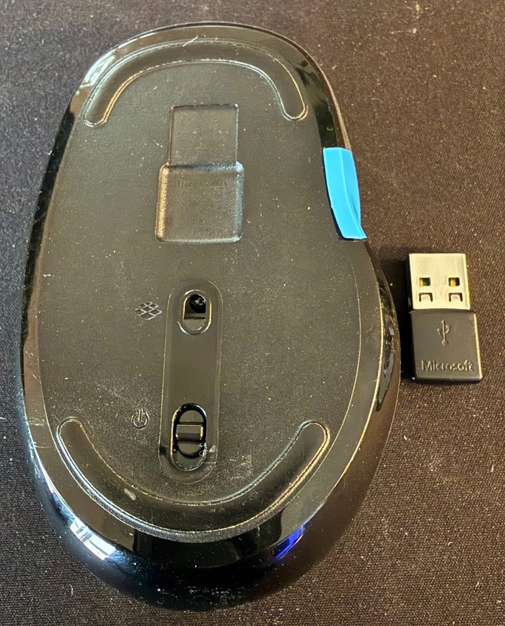 Microsoft Sculpt Comfort Mouse 2.4 Ghz #1557 w/ 4-Way Scrolling – Tested & Works