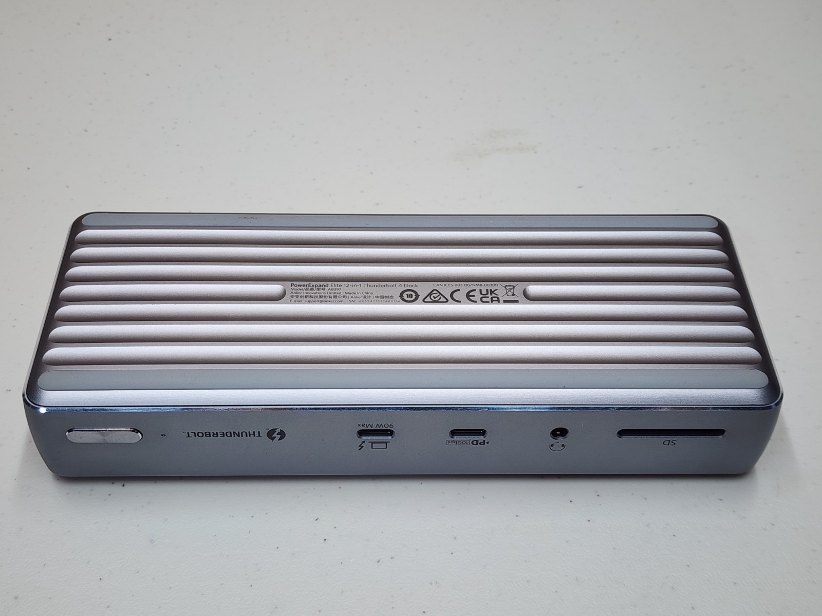 Anker 777 PowerExpand Elite 12-in-1 Thunderbolt 4 Docking Station A8397 w Power