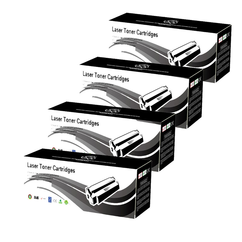 4 x Black Toner Cartridges Non-OEM Alternative For Brother TN1050 – 1000 Pages
