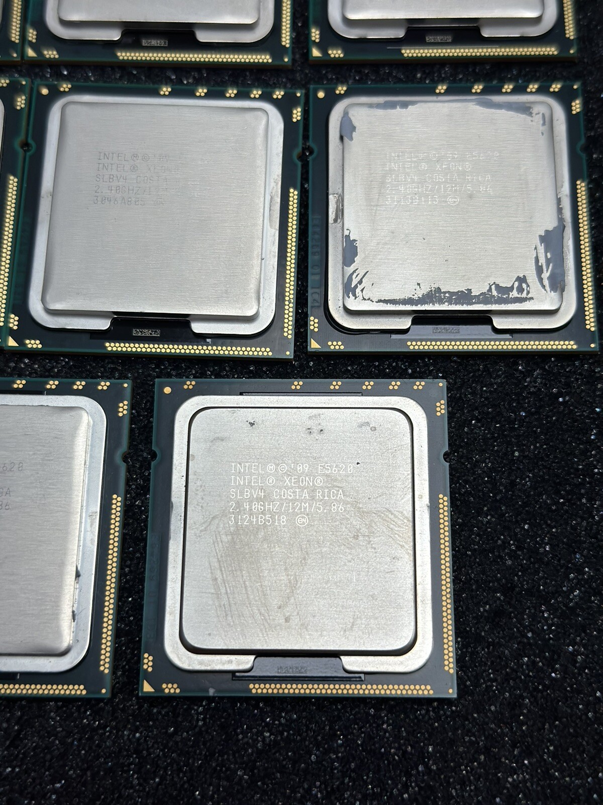 LOT OF 11x TESTED Intel Xeon E5620 2.40GHz CPU Processor SLBV4