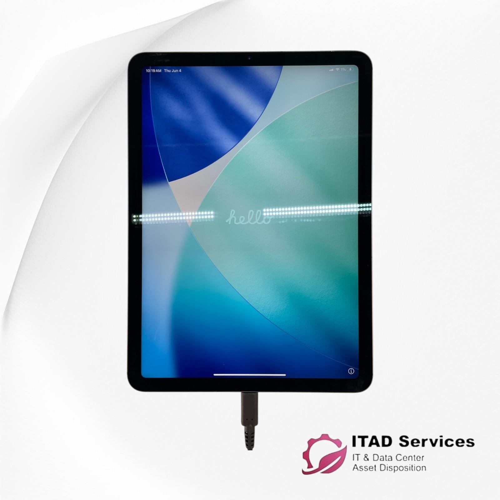 APPLE iPad Air 4th Gen A2324 64GB Space Gray – B GRADE – UNLOCKED – TESTED