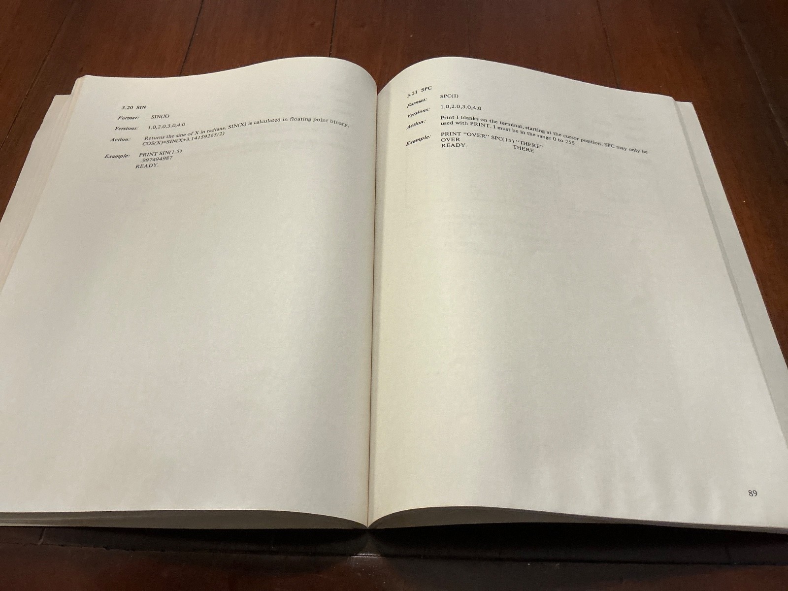 VTG USER’S REFERENCE MANUAL COMMODORE BASIC VERSION 1982