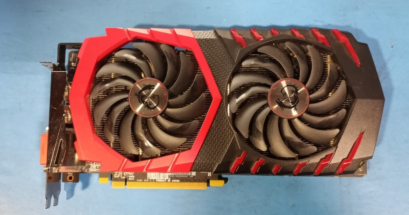 MSI Radeon RX 580 Gaming X : 4GB GDDR5 : Graphics Card : Tested & Working