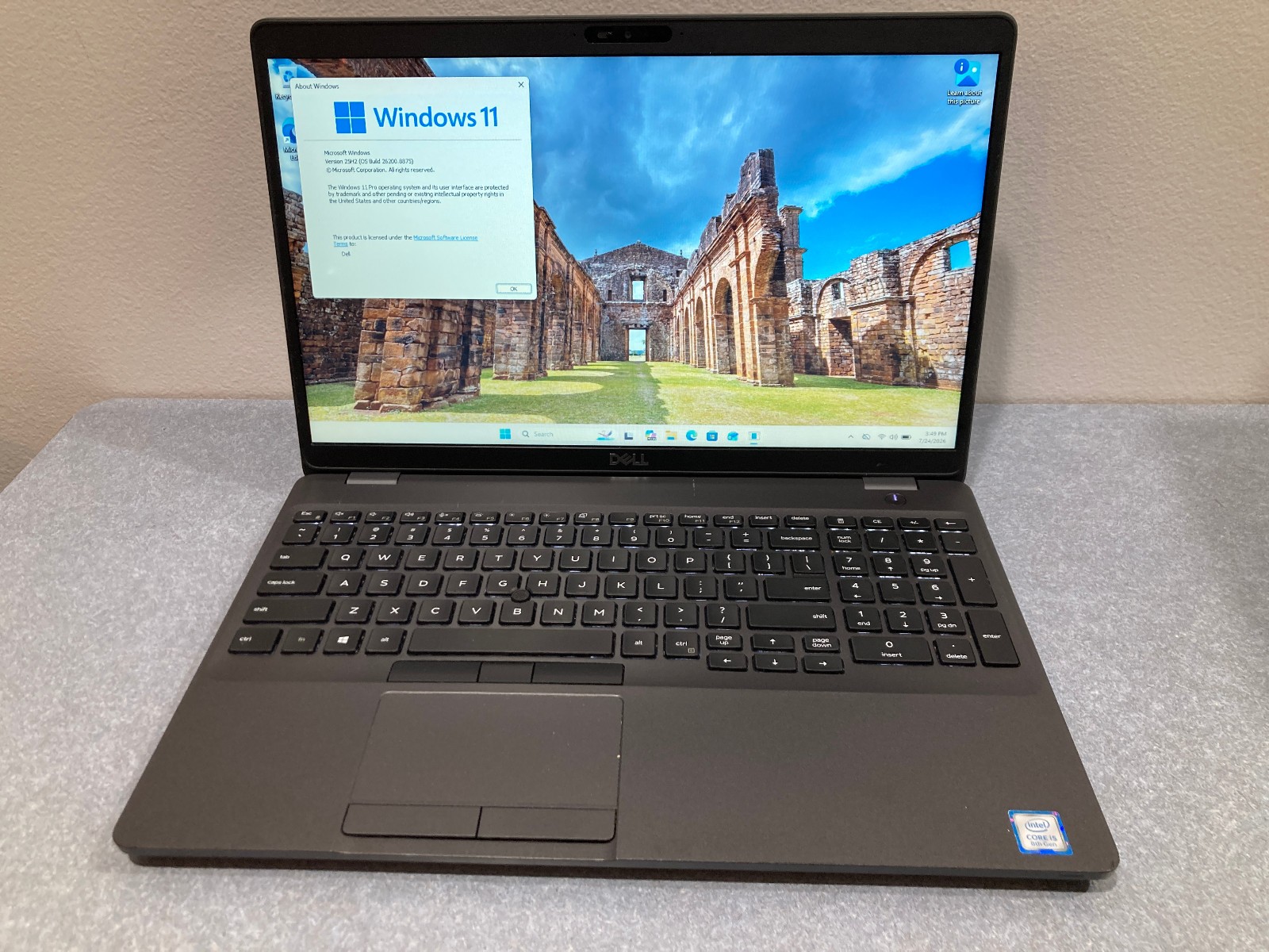 Dell Latitude 5500 i5-8265U 3.9GHz Turbo 16GB RAM 256GB NVMe Windows 11 Pro Read