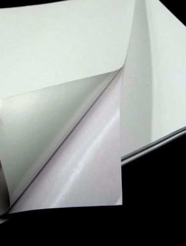 20 Sheets Sticker Paper MATTE INKJET LASER Printer Photo Shipping Label 8.5×11