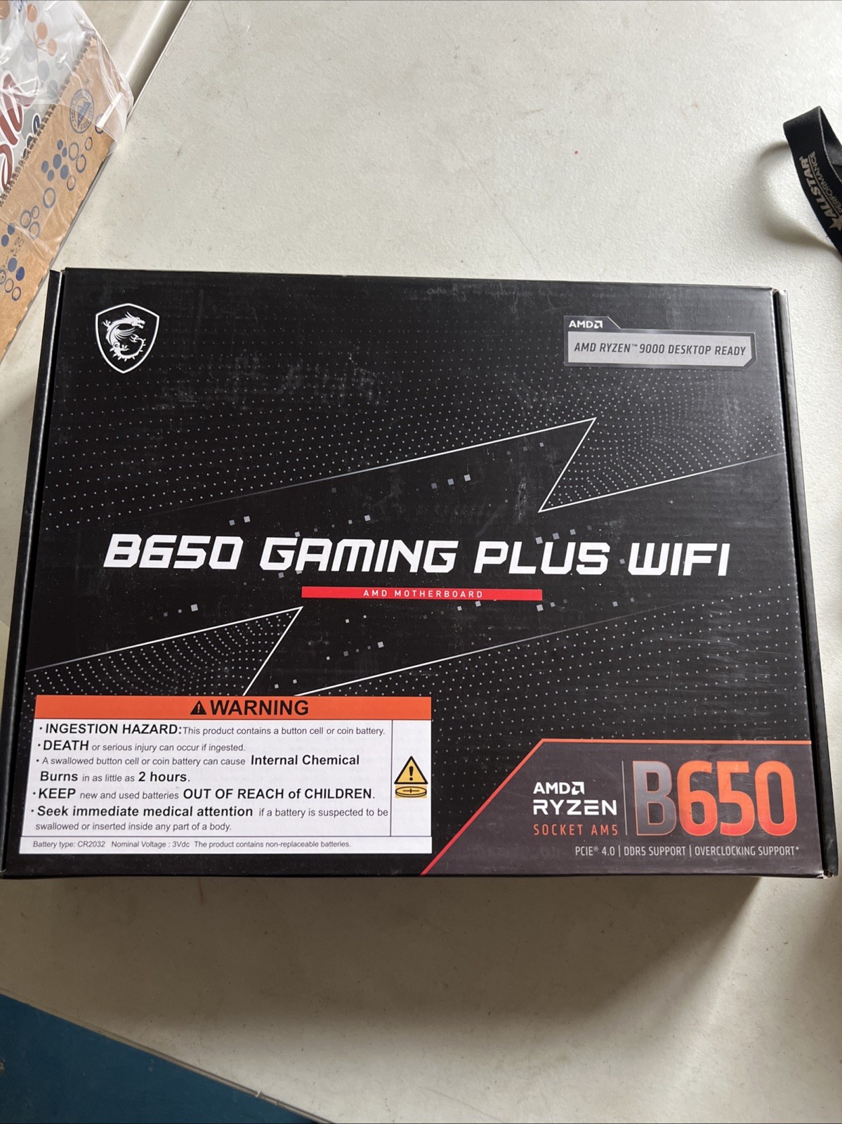 MSI B650 Gaming Plus WiFi Motherboard AMD B650 Socket AM5 ATX