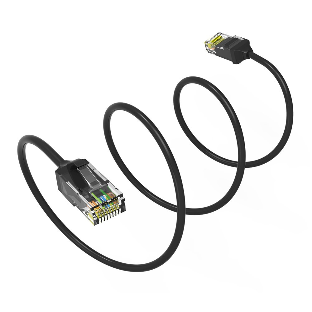 0.5FT – 10FT CAT6 RJ45 Slim Ethernet LAN Network Cable UTP Copper Wire 28AWG