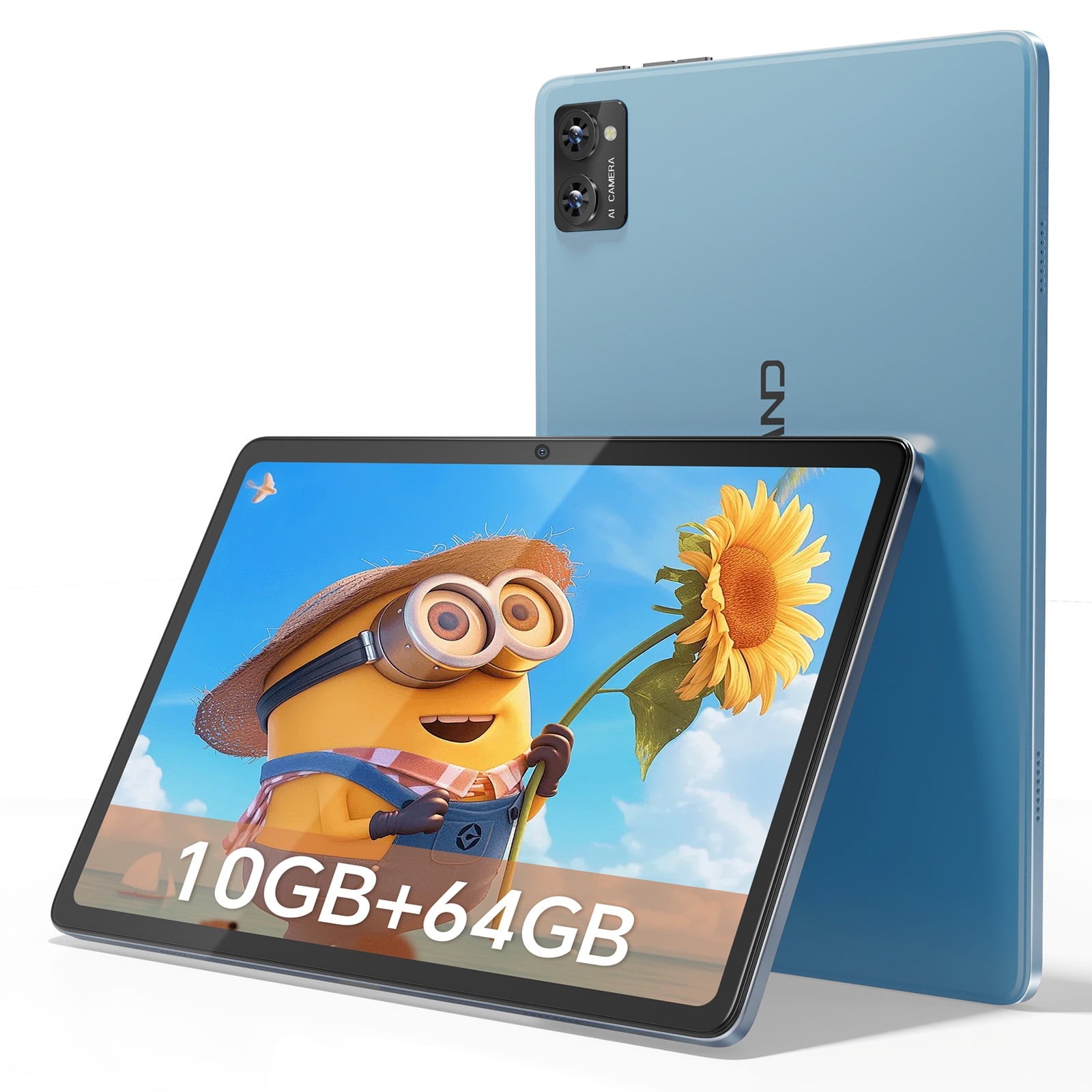 Doundy Android Tablet, 10.1 Inch HD IPS Display, Octa-Core Processor, 10GB RAM,