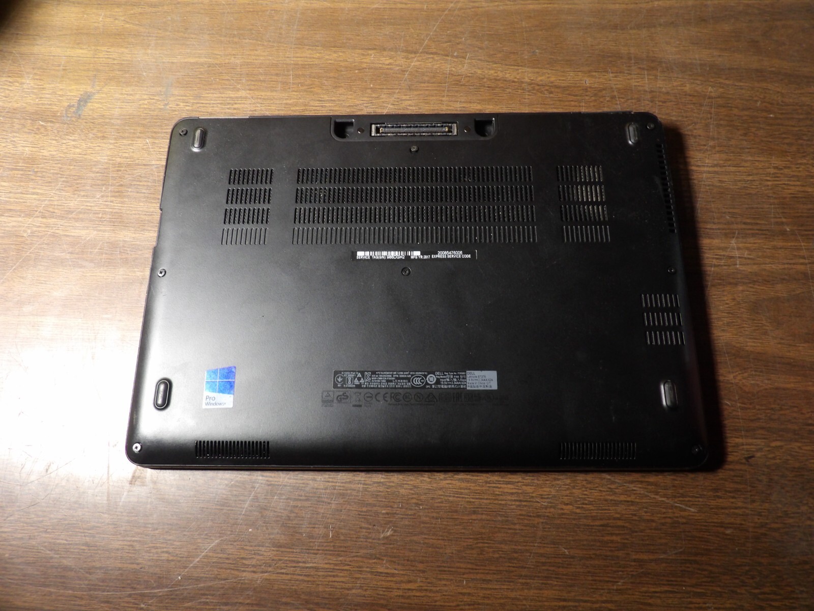 DELL LATITUDE E7270 INTEL CORE I5-6300U 2.40GHZ 8GB RAM **NO HD/ NO CADDIE