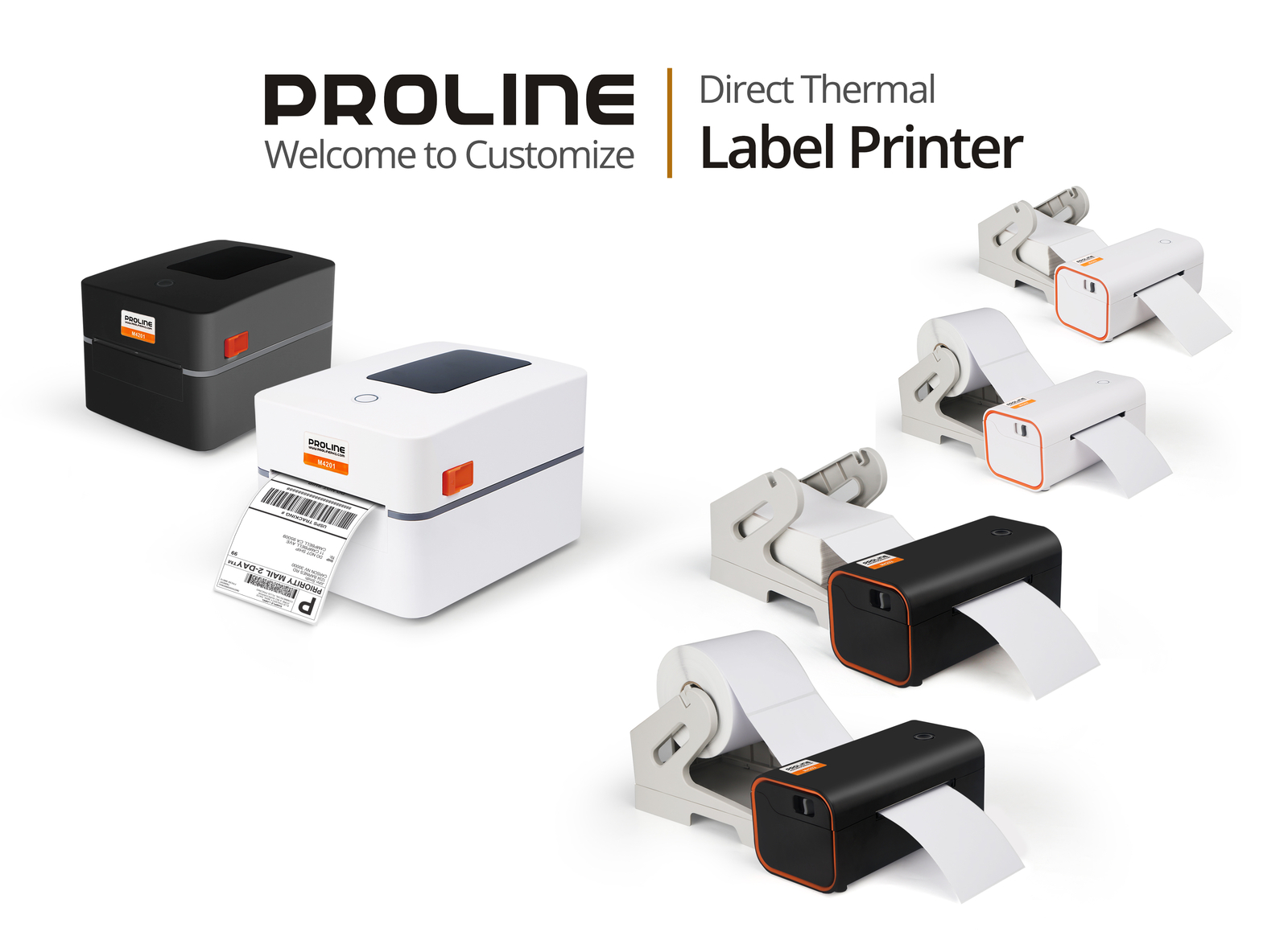 ProLine Thermal Shipping Label Printer 4×6 USB For USPS FedEx UPS eBay Etsy