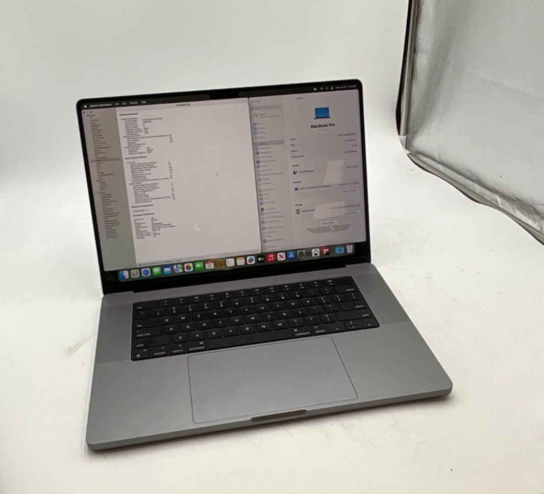 APPLE A2485 MacBook Pro 16″ M1 PRO 16GB 512GB SONOMA 2021 HN62XPHV4X