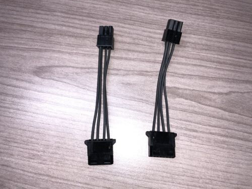 OPEN BOX pslate customs 4 Pin Molex Power Cable 1 Unit Per Buyer READ DESC.