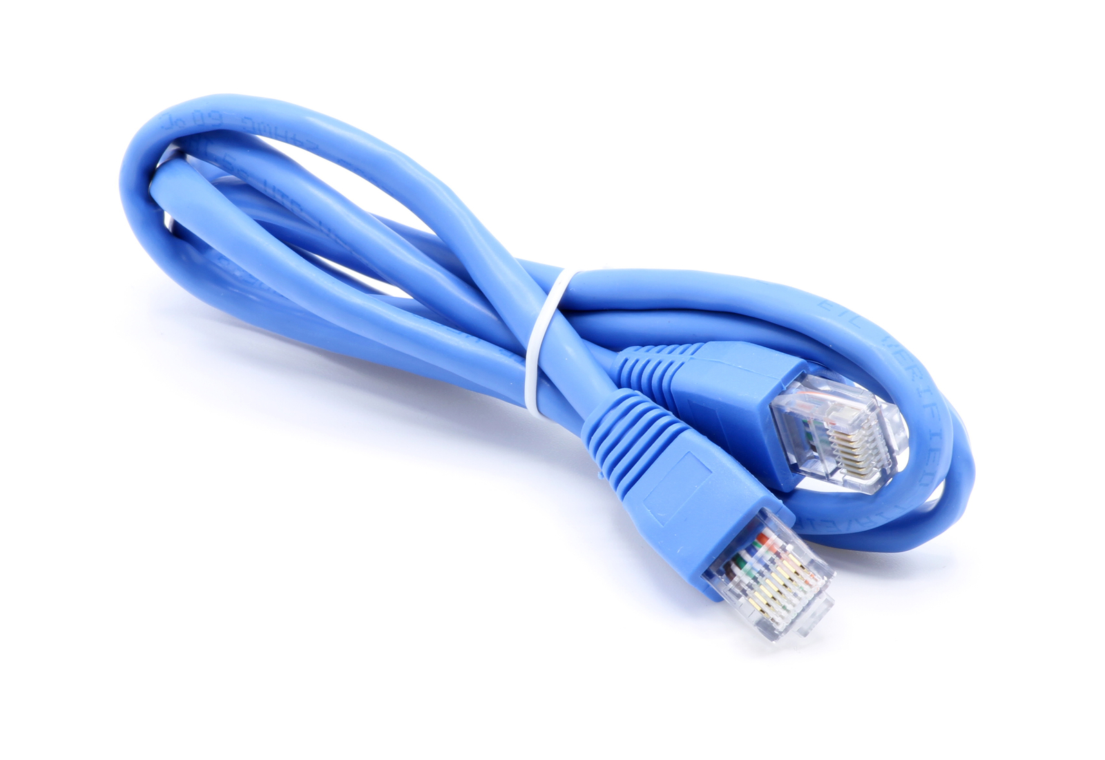 3 Foot Blue – Ethernet Network Cable – Cat5e Patch Cord – 3 Ft – LAN – 10 Pack