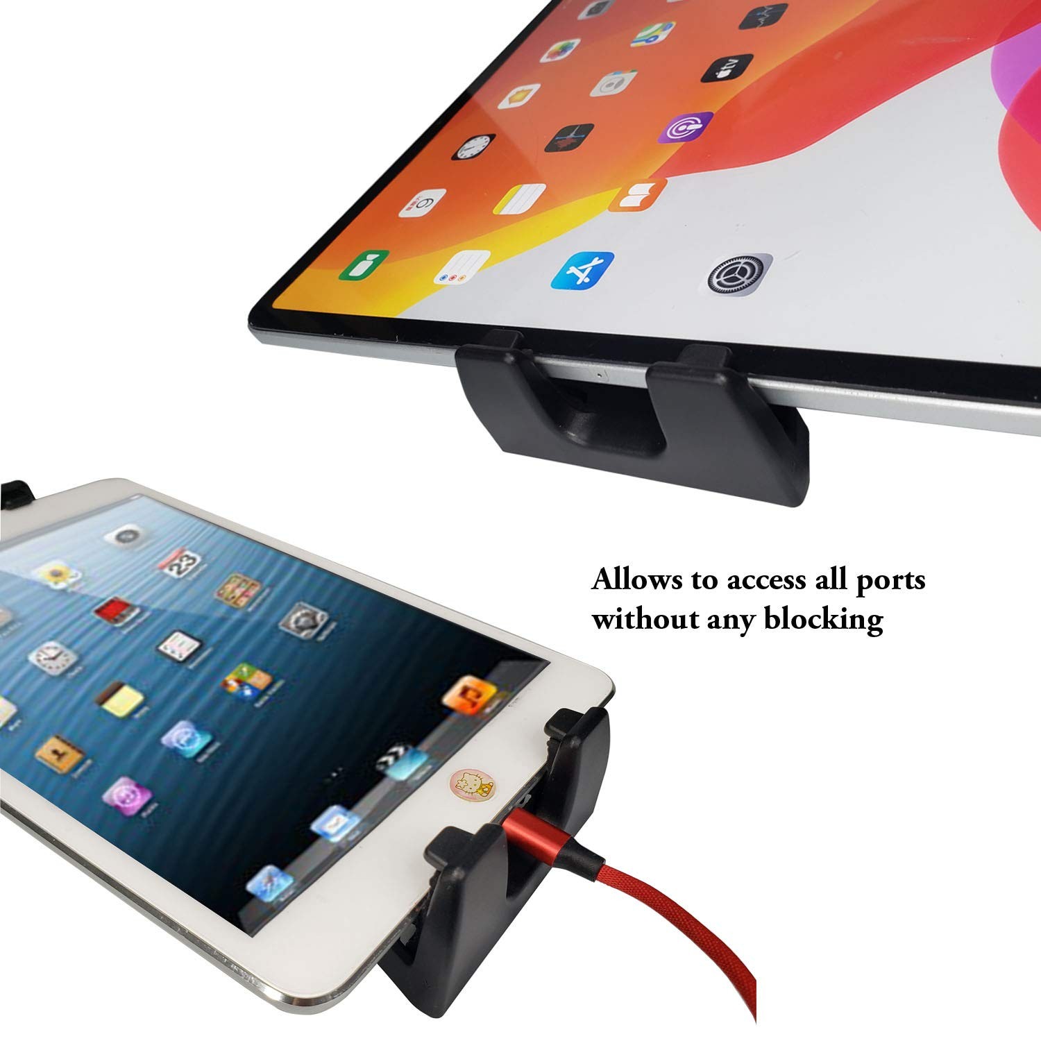 IPad Tripod Mount Adapter 360 Degree Rotatable Universal Tablet Clamp Holder …