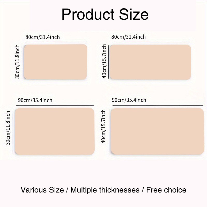 Custom Mouse Pad Personalized Design Desk Mat – Non-Slip Heat-Resistant