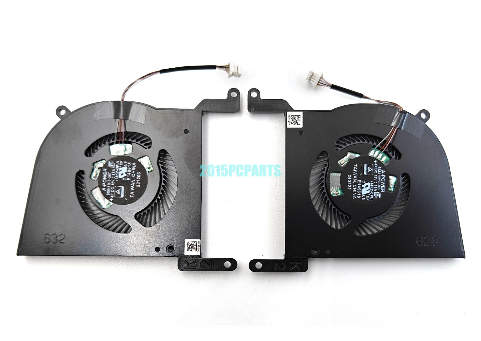 New MSI Stealth 14Studio A13UDX A13VE A13VF A13VG MS-14K1 MS-14K2 CPU & GPU Fans