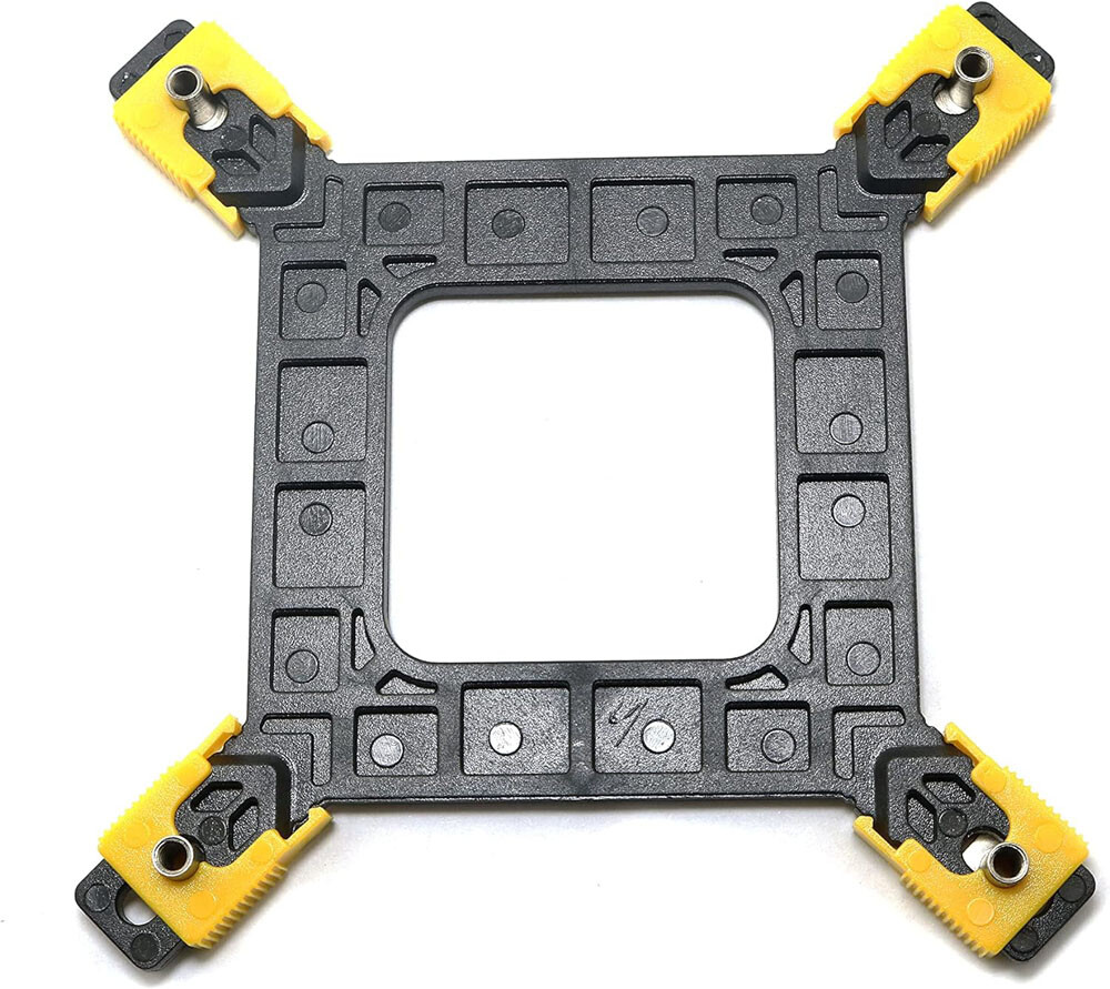 2pcs Backplate Bracket Holder for Intel Socket LGA 775 1366 1155 CPU Cooling Fan