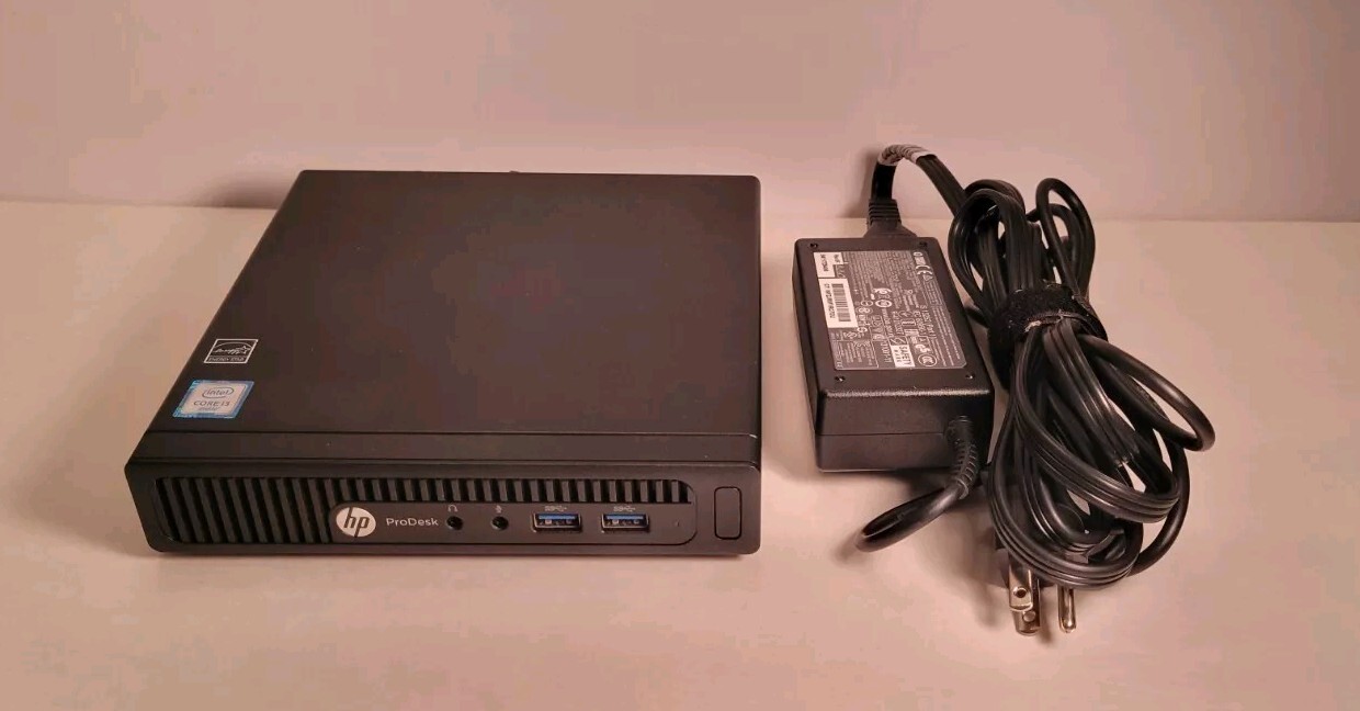 HP ProDesk 400 G2 Mini Intel Core i3 NO HDD No OS Power Supply Included PC desk