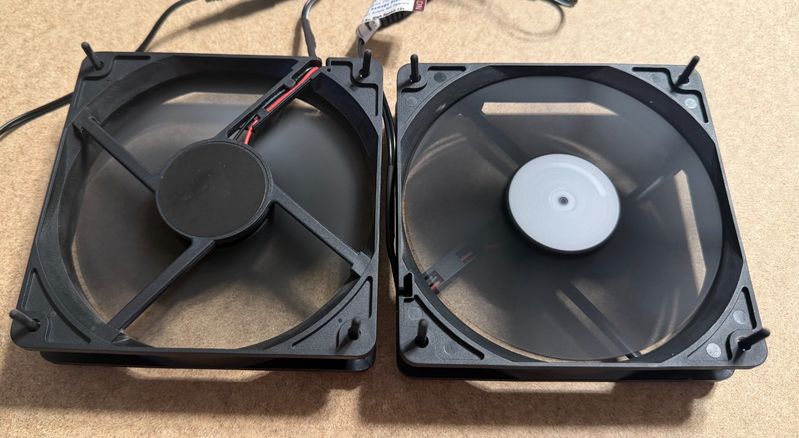 Cool Components Cabinet Cooling Fan Ventilation Kit 4.5” (120mm) 2 Fans