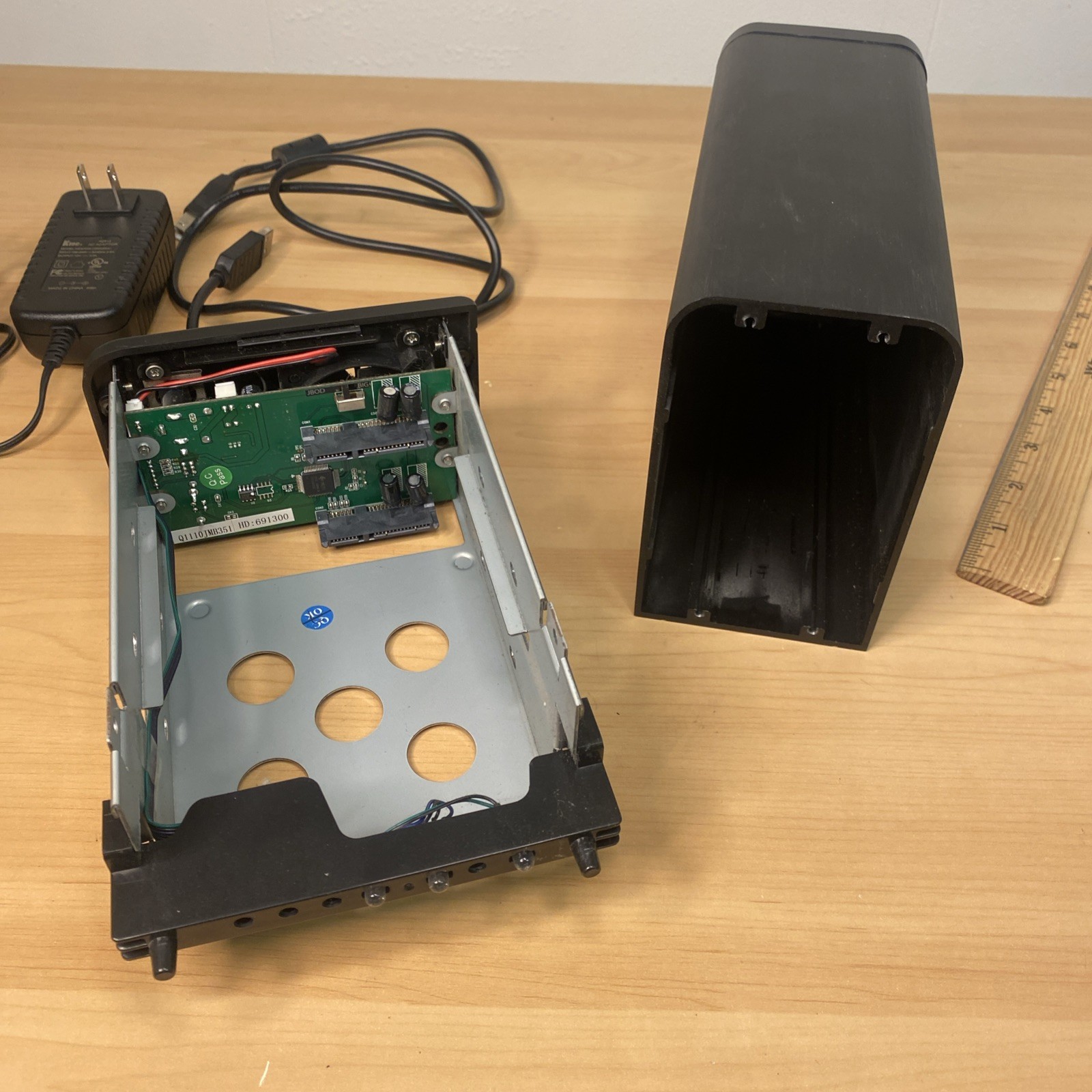 Rosewill External Dual Bay Hard Drive Enclosure R2 SATA HDD External Holder
