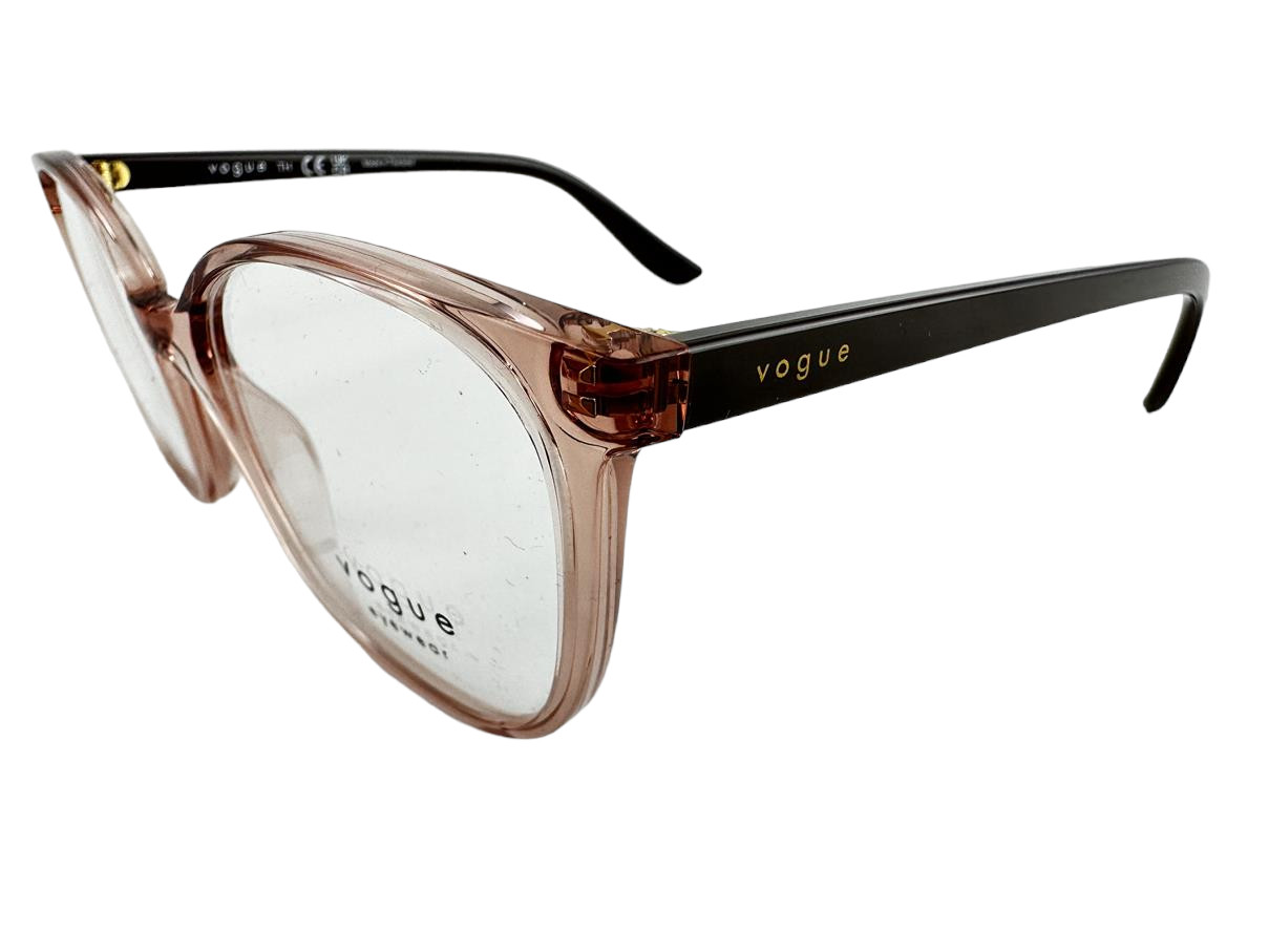 Vogue Eyewear NEW Transparent Beige Eyeglasses 52-17-140 Fashion Frames VO5356