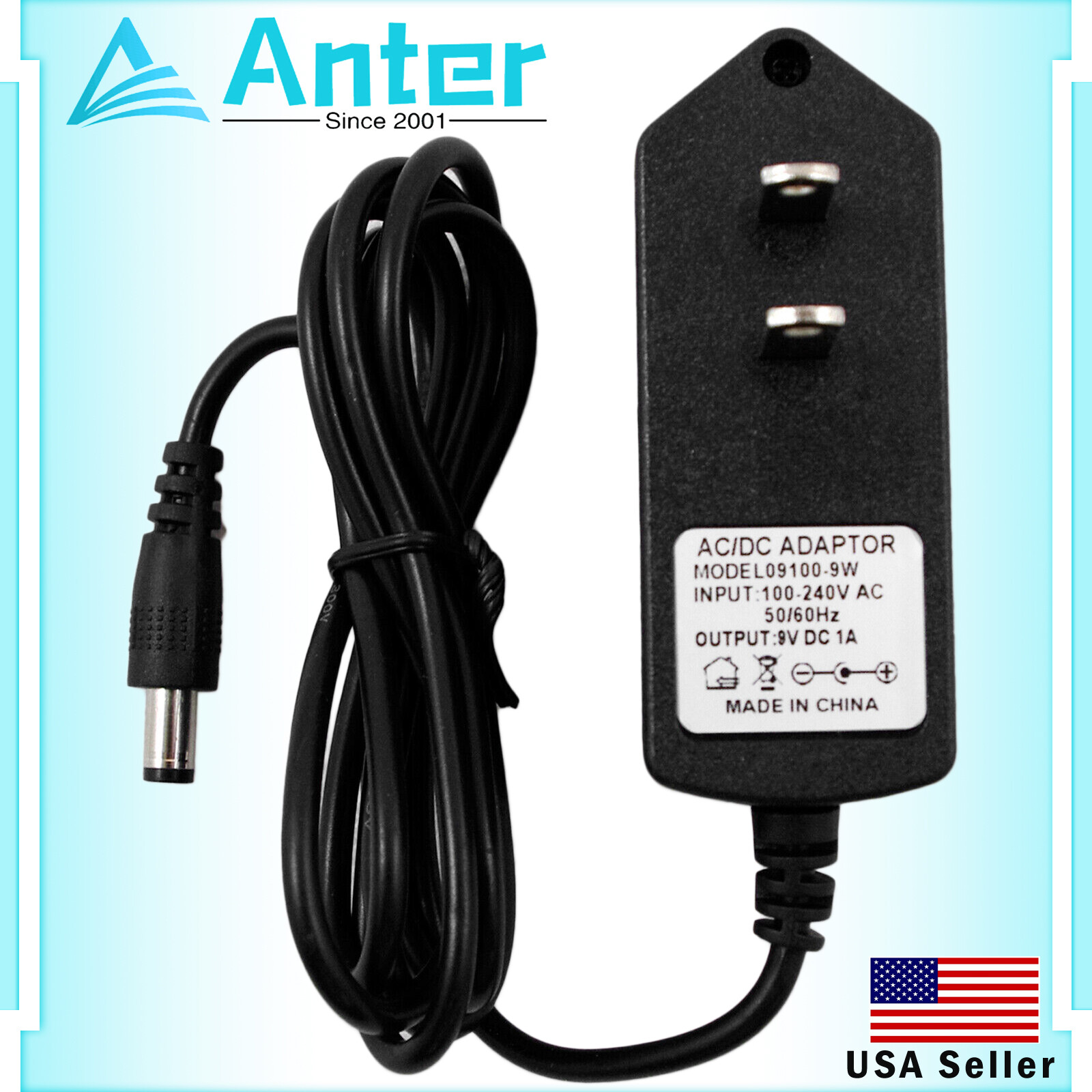 9V AC DC Adapter for Alesis Micron HR-16 SR-16 D4 DM4 DM5 Drum Power Supply