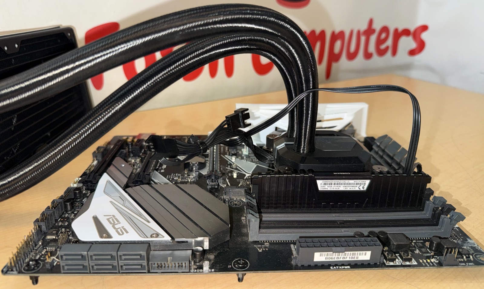ASUS Prime Z370-A LGA 1151 ATX Intel i7-8086K CPU @ 4.00GHz 16Gb DDR3 RAM