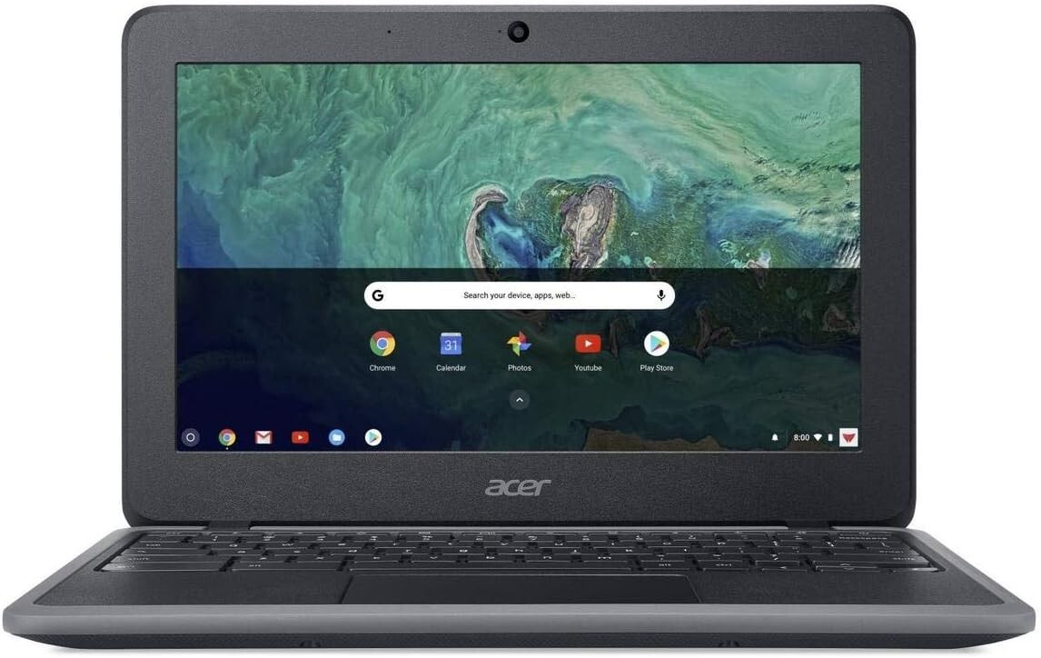 Acer C732 Chromebook 11, Celeron N3350, 11.6″ HD, 4GB Ram, 32GB SSD Works Good
