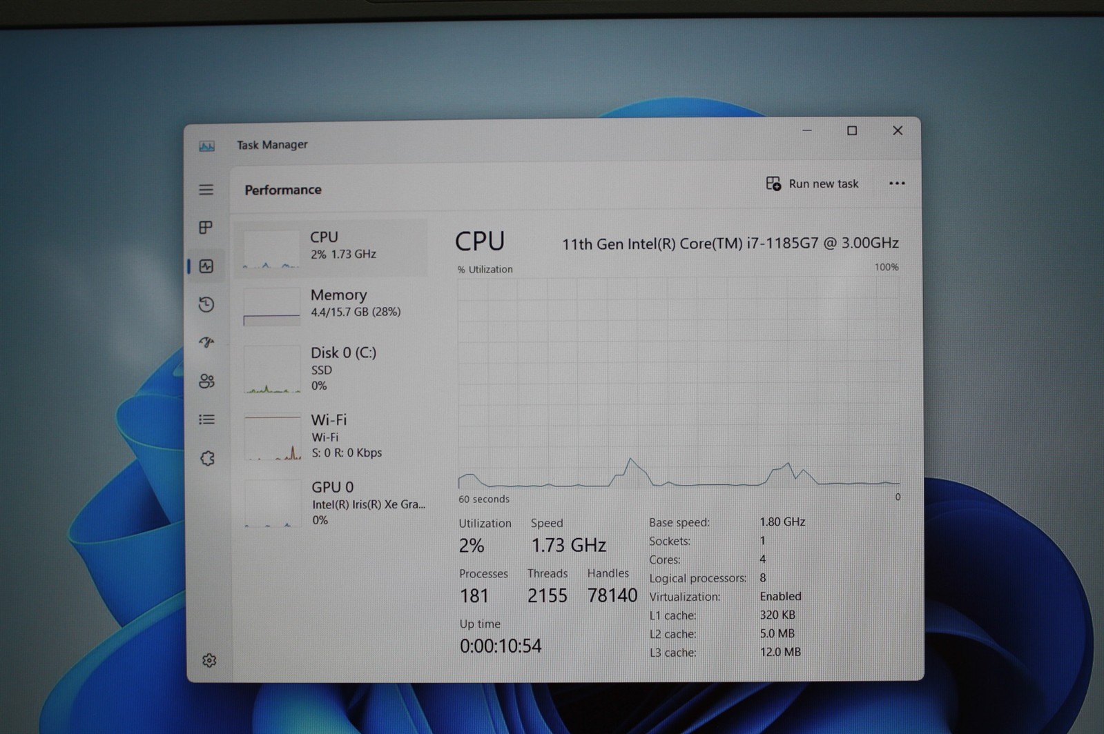 15.6″Dell Latitude 5520 i7-1185G7 3.00GHz RAM 16GB NVMe 256GB/Cosmetic Issue