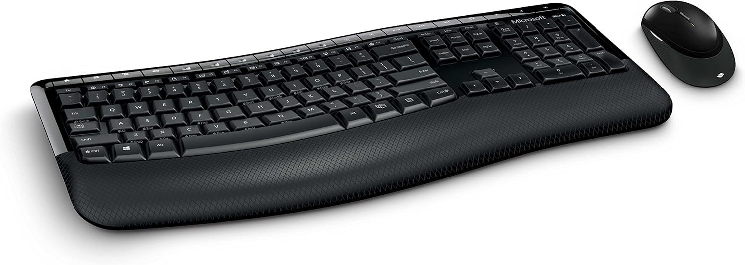 Microsoft Wireless Comfort Desktop 5000 CSD-00003-B – FRENCH Keyboard – Used