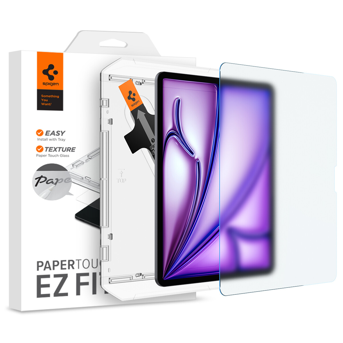 Spigen [GlasTR EZ Fit PaperTouch] Screen Protector | for iPad Air 13″ / 11″