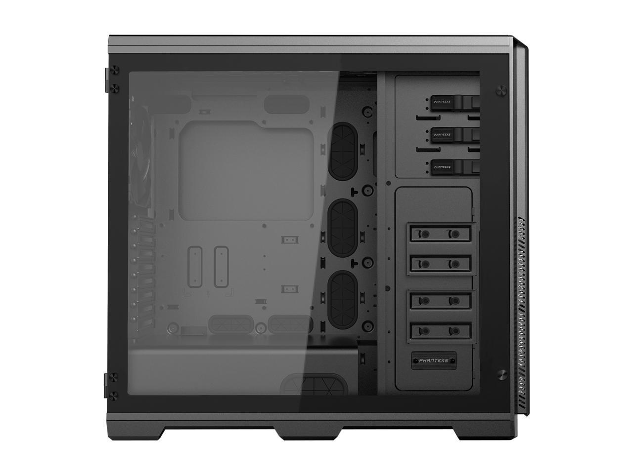 Phanteks Enthoo Pro TG PH-ES614PTG_BK Integrated RGB lighting Tempered Glass Sid