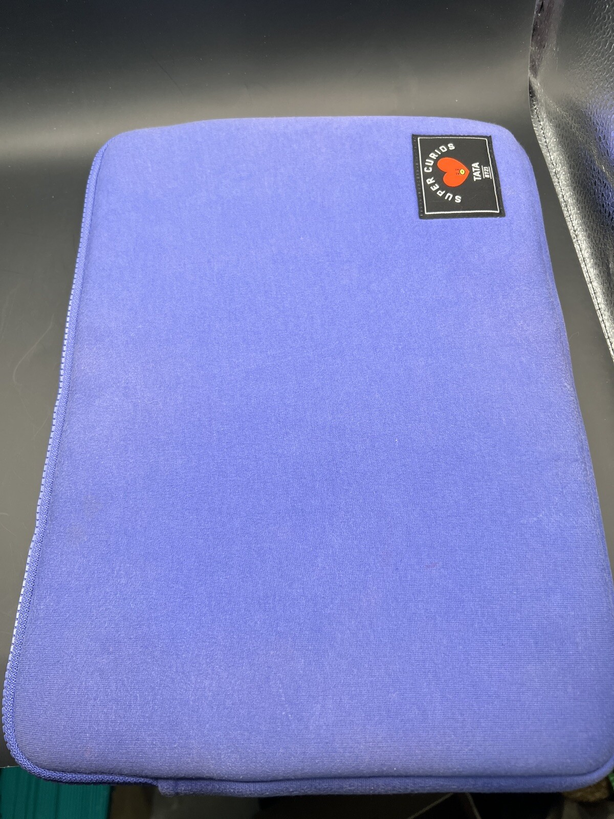 BT21 Tata Laptop Bag Sleeve Pouch Line Friends Purple 10”x14” Tablet Authentic